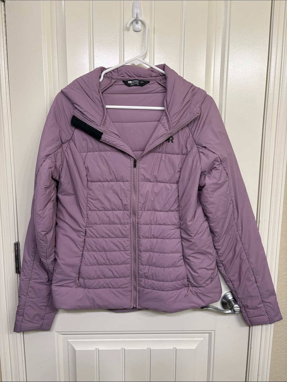 Outdoor Research Lavender Women's Insulated Puffer Jacket with Hood